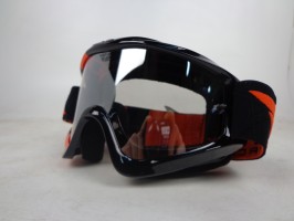 Очки для мотокросса FLY RACING ZONE (2016) чёрные/оранжевые,зеркальные