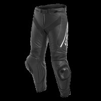 Брюки Dainese DELTA 3 SHORT/TALL LEATHER PANTS Black/White