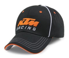 Кепка KTM Racing черная с полосками