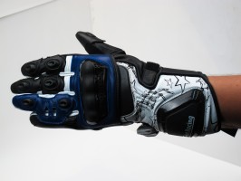 Мото перчатки First Racing GP 2 BLUE/WHT/BLK