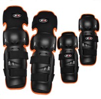 Комплект защиты локтя и колена (4 шт) ATAKI SC-610 черный/оранжевый