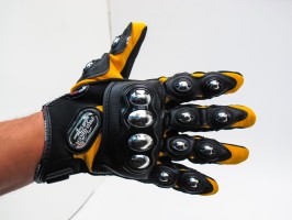 Перчатки Мото PRO-BIKER MCS-08 жёлтые