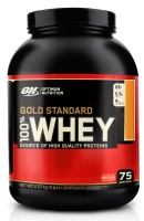 Сывороточный изолят Optimum Nutrition 100 % Whey protein Gold standard 2270 г
