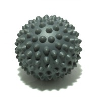 Мяч массажный 9 см серый Original FitTools