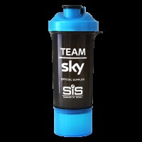 Шейкер пластиковый SIS Team Sky Smart Shaker Blue-Black 400мл
