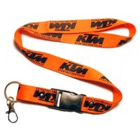Шнурок мотоключей KTM оранжевый черный