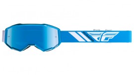 Очки для мотокросса FLY RACING ZONE YOUTH (детские) голубые/синие-зеркальные