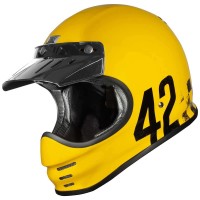 Шлем (кроссовый) Origine VIRGO Danny жёлтый/чёрный/красный глянцевый