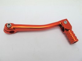 Педаль п/п складная HX-118 CNC оранжевая