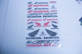 Комплект светоотражающих наклеек Хонда 016