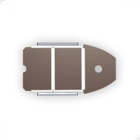 Жесткий пол для лодки Badger FL270, фанера 12 мм