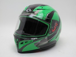 Шлем интеграл SHIRO SH-870 GO Green