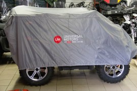 Чехол UM для ATV М (150-200м3) стояночный цв. серый с логотипом UM