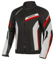 Куртка SCOYCO JK100, цвет серый/черный/красный