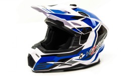 Шлем HIZER J6801 #6 white/blue