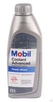 Антифриз Mobil Coolant Advanced, 1л, красный (готовый)