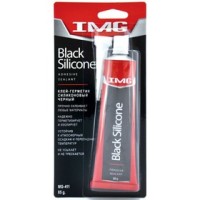 Клей-герметик силиконовый (черный) IMG Black Silicone MG-411, 85 г.