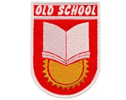 Шеврон Old School (Красный)