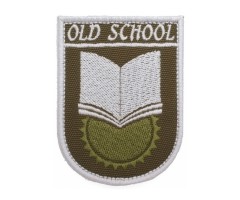 Шеврон Old School (Олива светлый)