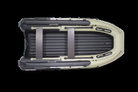Лодка ПВХ Reef Triton 370 S-Max с интегрированным фальшбортом надувная