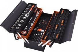Набор инструментов в металлическом ящике HARDEN 510777 ( 77 предметов )