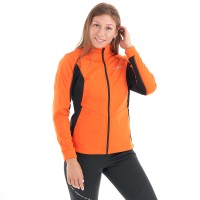 Куртка Explorer Black-Orange женская, Softshell