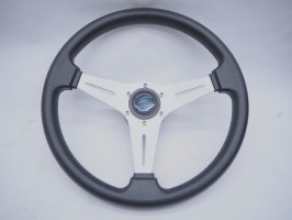Колесо рулевое 161-А15 Mercedes алюм. + полиуретан, диаметр 340мм.