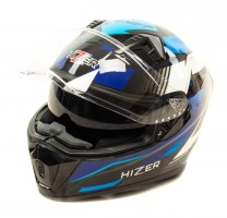 Шлем интеграл HIZER J5320 #1 black/blue