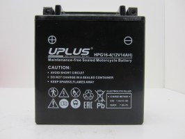 Аккумулятор мото Leoch UPLUS Nano Gel HPG16-4, 14 Ач