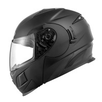 Шлем модуляр ZEUS ZS-3020 чёрный матовый