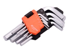 Набор имбусовых ключей HEX HARDEN 540602 ( 1,5–10 мм, шестигранные, 9 шт. )