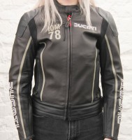 Куртка кожаная женская Ducati, IOM78 C1
