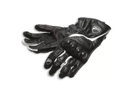 Кожаные мотоперчатки Ducati Man's Glove Sport''13 NE/BI