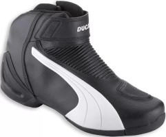 Мотоботинки Ducati Boots Flat V2 Черно/Белые