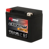 Мотоциклетный аккумулятор RDrive Extremal Gold YTX12-GEL