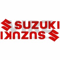 Наклейка (2шт) (7х20) Suzuki