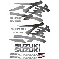 Наклейки набор (20х40) Suzuki Hayabusa