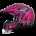 Шлем AFX FX-17 Gear FUCHSIA MULTI (14424035793728)