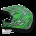 Шлем AFX FX-17 Factor GREEN MULTI (14424091410563)