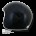 Шлем AFX FX-76 Vintage BLACK METAL FLAKE SOLID (14425668825085)