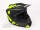 Шлем (кроссовый) Ataki MX801 Strike Hi-Vis желтый/черный матовый (15175081489062)