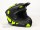 Шлем (кроссовый) Ataki MX801 Strike Hi-Vis желтый/черный матовый (15175081492512)