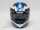 Шлем  AFX FX-24 STINGER STREET HELMET WHITE/BLACK/BLUE (15623497391135)