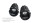 Цилиндр массажный Original FitTools 33,5х14 см черный (15758888335137)