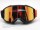 Очки для мотокросса FLY RACING ZONE (2019) чёрные/оранжевые зеркальные-оранжевые (15883577679506)