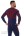 Футболка Brubeck мужские зональные DRY длинный рукав красно-синий (16260984555671)