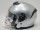 Шлем (открытый со стеклом) Ataki JK526 Solid серебристый глянцевый (16027574285255)