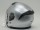Шлем (открытый со стеклом) Ataki JK526 Solid серебристый глянцевый (16027574298126)