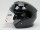 Шлем (открытый со стеклом) Ataki JK526 Solid черный глянцевый (16027573275469)