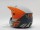 Шлем детский кроссовый FLY RACING KINETIC STRAIGHT EDGE оранжевый/серый матовый (16080384511771)